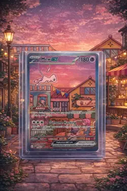 Mew ex 053 Sv: Scarlet & Violet Promo Cards Holo SEALED - Image 1