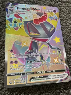 Pokemon Dragapult VMAX SWSH097 Holo Black Star Promo Jumbo Card NM/M - Image 3