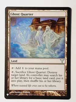 Ghost Quarter The List (PLST) Mtg Magic English - Image 1