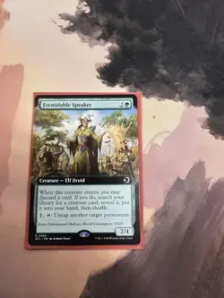 Formidable Speaker (Extended Art) Lorwyn Eclipsed Regular - Image 1