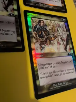 Gerrard's Command x3 Instant MTG 3 Card. Planeshift.OLD VINTAGE FOIL - Image 5