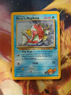 Pokemon TCG Misty's Magikarp Card 88/132 Gym Challenge - Image 1
