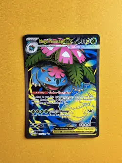 Mega Venusaur EX | 155/132 | Mega Evolution Full Art | Pokemon TCG NM Condition - Image 1