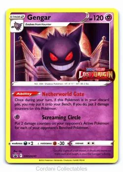 Gengar SWSH241 - SWSH Black Star Promo - Pokemon Card - Near Mint - Image 1