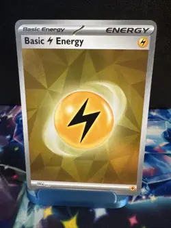 Basic Lightning Energy 012 Sve: Scarlet & Violet Energies Holo Near Mint Pokemon - Image 1