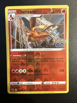 Pokemon Go - Charizard - 010/078 - Reverse Holo - M/NM - Image 1