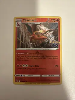 Charizard 010/078 Pokemon GO Reverse Holo - Image 1