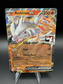 Reshiram Ex 020/086 Pokemon Play! Prize Pack Series 8 Stamped Pack Fresh - NM - Image 1