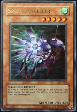 Yu-Gi-Oh! Spell Canceller MFC-020 Ultra Rare [NM-M] OG Print Old | EN 2003 - Image 1