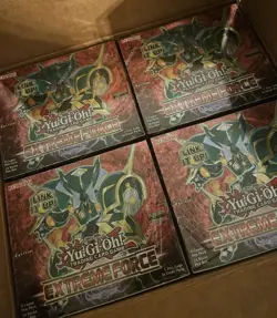 Yugioh Extreme Force Booster Box 1st Edition New Sealed Case Fresh Free Ship USA - Image 1
