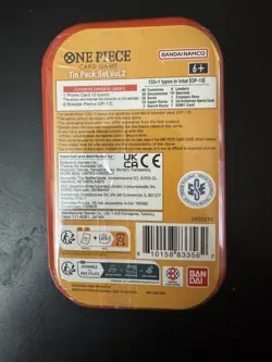 One Piece Card Game Mini Tin Vol. 2 Luffy OP-13 sealed - Image 2