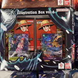2X One Piece Illustration Box Vol 5/ 6- 2 Sabo 1 Ace tins- 2 Double packs OP-14 - Image 4