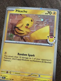 Pikachu (Pokemon Day 2026) 051/162 Miscellaneous Cards & Products Holo - Image 2