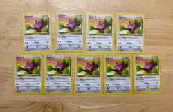 Pokemon Jigglypuff 54/64 Jungle Set Common Card lot of 9 - Image 1