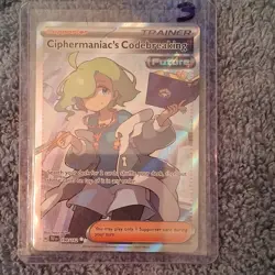 Pokemon Full Art Trainer & Energy Holo Foil Lot of 5 Cards Atticus Geeta Cyllene - Image 4