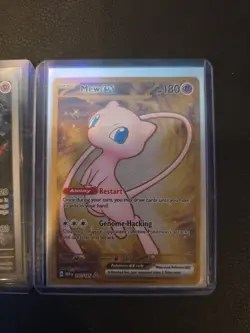 Pokemon TCG - 151 UPC Promo Cards - Metal Mew and Full Art Mewtwo Promo - Image 4