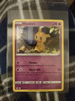 Mimikyu 080/196 Rare Lost Origin Pokemon Card - NM Near Mint - Image 3