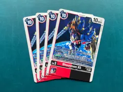 Shoutmon 5 BT19-013 Playset Special Booster 2.0 2.5 Digimon Card Game x4 - Image 1