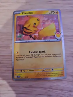 Pikachu (Pokemon Day 2026) 051/162 Miscellaneous Cards & Products Holo - Image 2