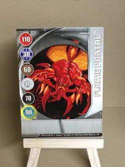 Bakugan Battle Brawlers - Flame Portal 1/48i - Gate Card Spin Master 2008 - Image 1