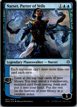 Narset, Parter of Veils U War of the Spark 61 NM Normal - Image 1