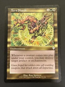 Aura Shards Invasion mtg Magic Multicolor 233 LP/ NM - Image 1