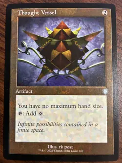 MTG - Thought Vessel 167 - Retro Frame Brothers War Commander Uncommon - NM - Image 1