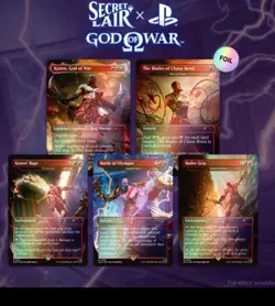 MTG SECRET LAIR GOOD OF WAR GREEK TRADITIONAL FOIL NEW SEALED - Image 1