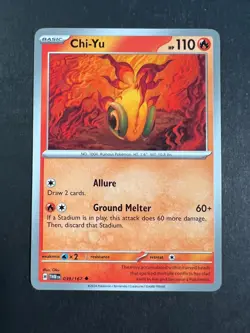 Chi-Yu - 039/167 - Twilight Masquerade - Pokemon TCG -Uncommon - Regular - Image 1