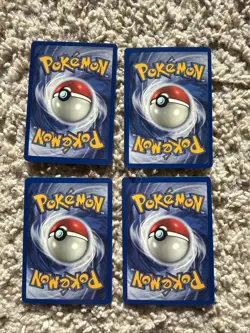 Pokemon Jigglypuff NM Lot of 4 Jungle Set 54/64 Non Holo Vintage WOTC - Image 2