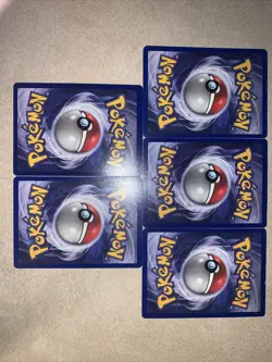 JIGGLYPUFF - 54/64 - Pokemon - Jungle- Unlimited Edition - NM (LOT OF 5) - Image 3