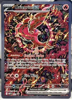 Pokemon TCG Oricorio ex 024 ME Mega Evolution Promo NM/M - Image 1