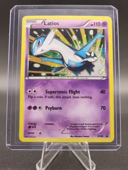 2015 Pokemon XY BLACK STAR PROMO LATIOS HOLO RARE XY65 - Image 1