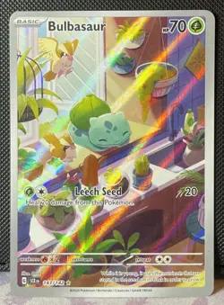 Pokemon SV07: Stellar Crown #143/142 Bulbasaur - Image 1