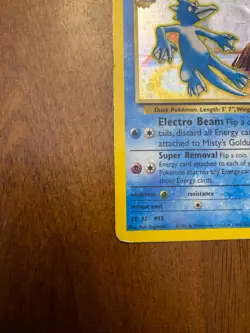 Misty's Golduck - 12/132 - Gym Challenge Holo - DMG - Pokemon TCG - Image 5
