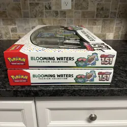 2 Pokemon TCG Scarlet Violet 151 Blooming Waters Premium Collection Box - Image 3