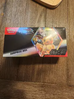 Pokemon TCG Scarlet & Violet Prismatic Evolutions Surprise Box Factory Sealed - Image 1