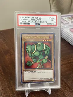 2018 1st Edition La Jinn the Mystical Genie of Lamp Ultra Rare PSA 9 MINT z3i - Image 1