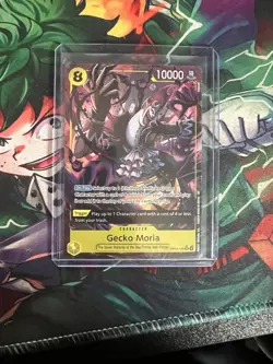 One Piece TCG English OP14-104 Gecko Moria Alt Art Parallel - Image 1
