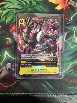 One Piece TCG English OP14-104 Gecko Moria Alt Art Parallel - Image 2