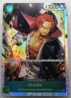 Shanks SR ST16-004 THE BEST vol.2 One Piece English Near Mint Pack Fresh! - Image 1