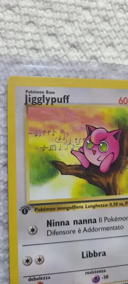 Jigglypuff Jungle 54/64 1st Edition Jungle Card 1999 Vintage GERMAN GEM-MT - Image 4