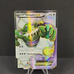 Pokemon TCG Tornadus EX 108/108 Dark Explorers Holo Card LP - Italian - Image 1