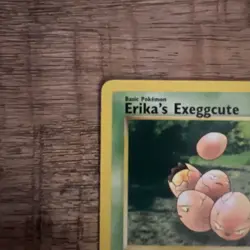 Pokemon Gym Heroes 43/132 Erika's Exeggcute 1st Edition Pokemon Card NM - Image 2