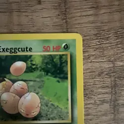 Pokemon Gym Heroes 43/132 Erika's Exeggcute 1st Edition Pokemon Card NM - Image 3