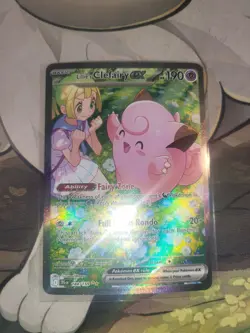 Pokemon TCG Lillie's Clefairy EX Journey Together Sir Card 184/159 Near Mint - Image 1