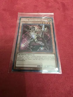 Yu-Gi-Oh TCG Ehren, Lightsworn Monk LODT-EN082 Secret Rare Card - Image 1
