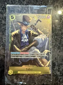 Sabo (Tin Pack Set Vol. 2) P-073 One Piece Promotion Cards Foil (*Sealed*) - Image 1