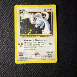 Pokemon TCG Lugia Neo Genesis Holo Card 9/111 - Image 1