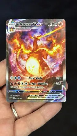 Pokemon TCG Charizard VMAX SWSH261 Sword & Shield Promo Holo Card NM Condition - Image 1
